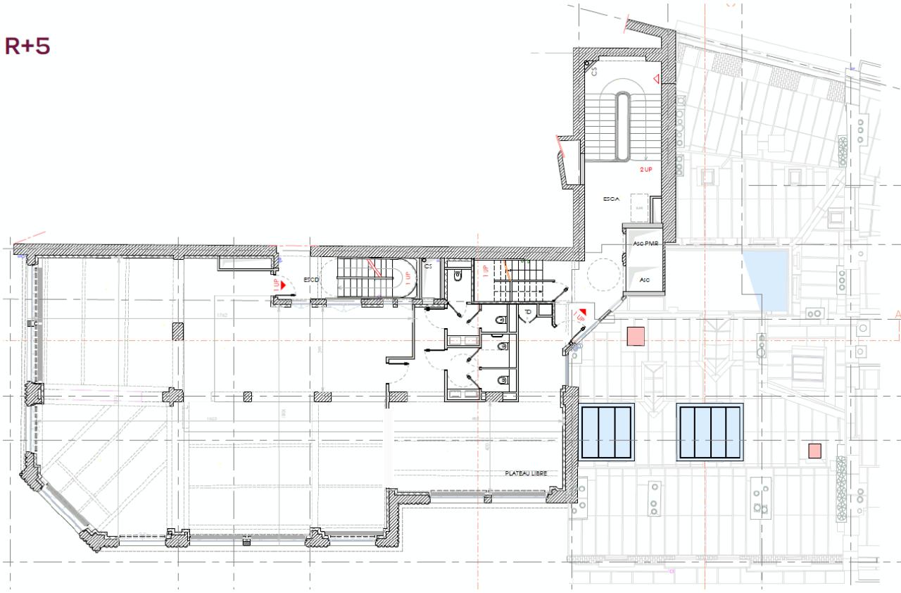 Bureau Paris 3280m² Location bureau Paris OLBUR2316720 15